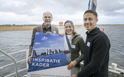 Symbolische overhandiging inspiratiekader Smallingerland