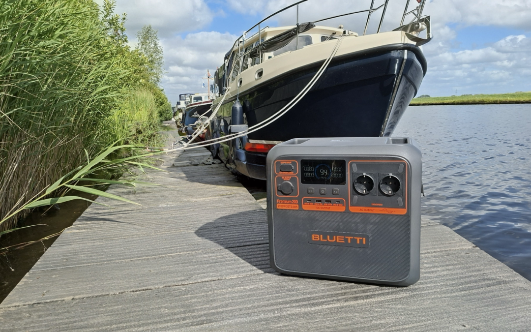 Meer vaarvrijheid met een off grid Bluetti powerstation