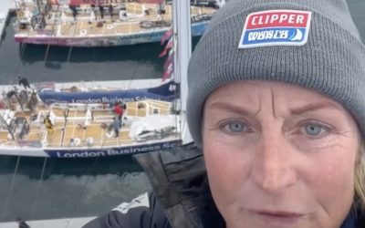 Angela Brandsma met dubbelgevoel richting finish Clipper Round the world race