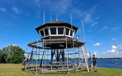 Starttoren Vinkeveen krijgt flinke opknapbeurt