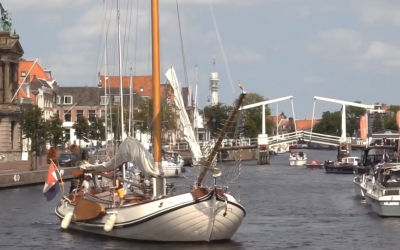 Zonder mast over de Staande mast route