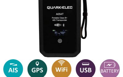 Quark-Elec A054T 5W Portable AIS Transponder