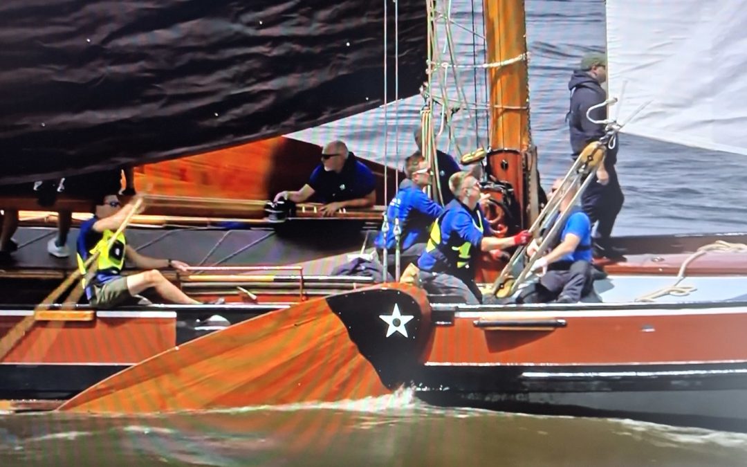 SKS kampioenschap skûtsjesilen in Terherne
