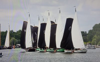 SKS-kampioenschap Skûtsjesilen in Langweer