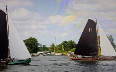 SKS kampioenschap skûtsjesilen in Elahuizen