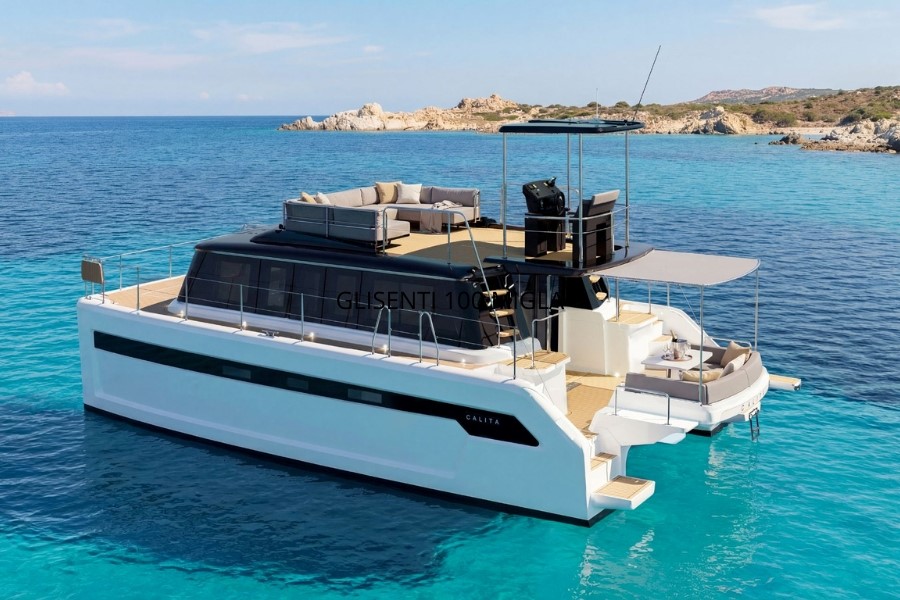 Deze boot is nog geen 10 meter lang, maar voelt als een drijvende villa