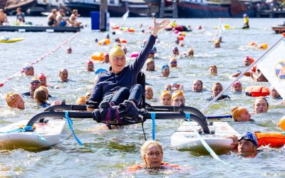 Amsterdam City Swim trekt recordaantal van ruim 3.300 deelnemers