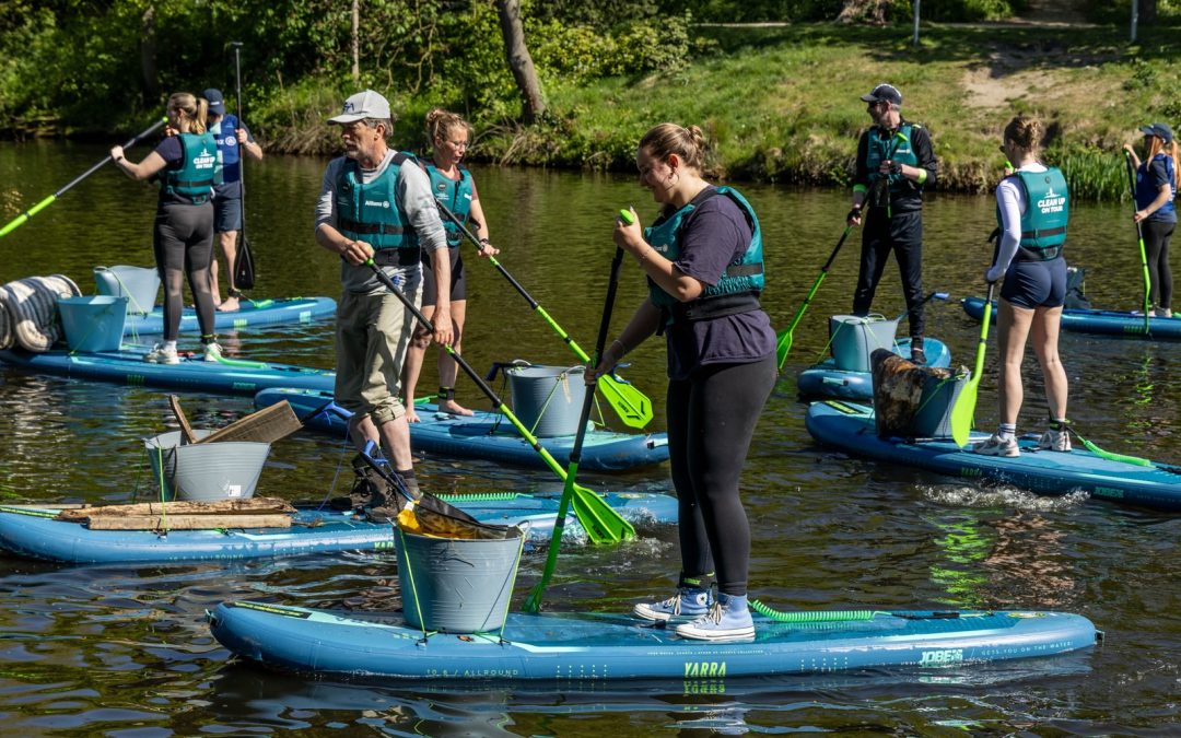 Clean Up on Tour haalt 12.500 kg zwerfafval uit het water