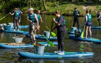 Clean Up on Tour haalt 12.500 kg zwerfafval uit het water