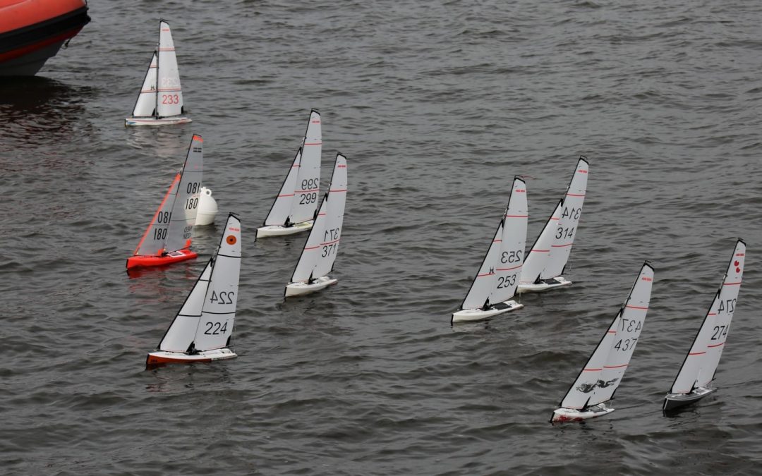 Iepen Frysk kampioenschap radiografisch zeilen met DF65